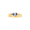 0.81 ct Marquise Sapphire Monolith Ring