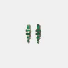 Emerald Totem Studs