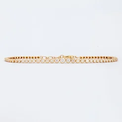 Graduated Round Diamond Half Tennis Bracelet