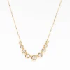 Illusion-set Graduated Diamond Necklace