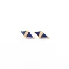 Lapis & Diamond Pietra Studs