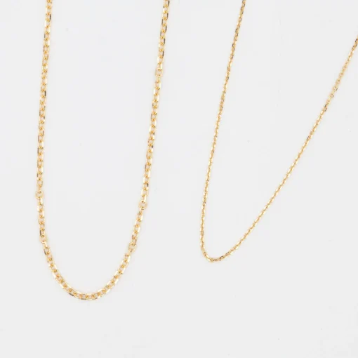 Medium Diamond-Cut Cable Chain