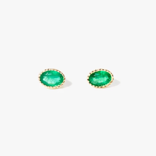 Oval Wisp Studs