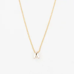 Personalized Initial Diamond Necklace