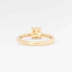 1.03 ct Champagne Cushion Portico Solitaire