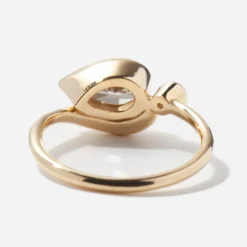 1.02 ct Champagne Pear Diamond Masumi Ring