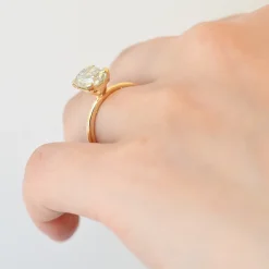 2.54 ct. Coursiere Solitaire