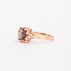 1.70 ct Grey Spinel Bea Arrow Ring