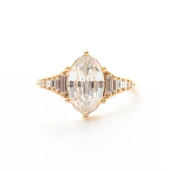 2.0 ct Lab-Grown Zeppelin Diamond Engagement Ring