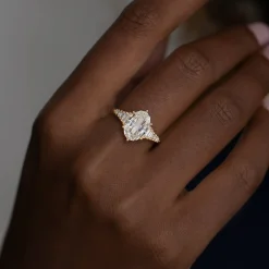 2.0 ct Lab-Grown Zeppelin Diamond Engagement Ring