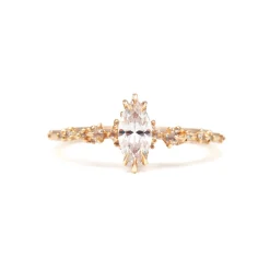 0.50 ct Marquise Diamond Nereid Ring