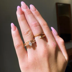 0.50 ct Marquise Diamond Nereid Ring