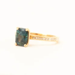 1.53 ct Montana Sapphire Portico Ring