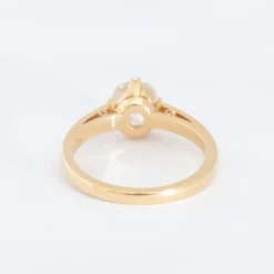 1.31 ct Old Mine Bauer Solitaire Ring