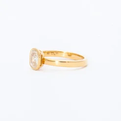 1.02 ct Old Mine Wyler Ring