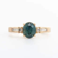 1.87 ct Oval Sapphire Hope Ring