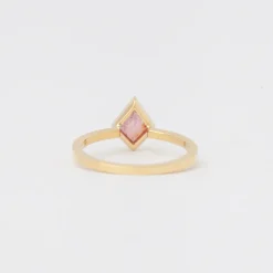 0.60 ct Pink Sapphire Mosaic Stack Ring