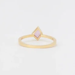 0.50 ct Pink Sapphire Mosaic Stack Ring