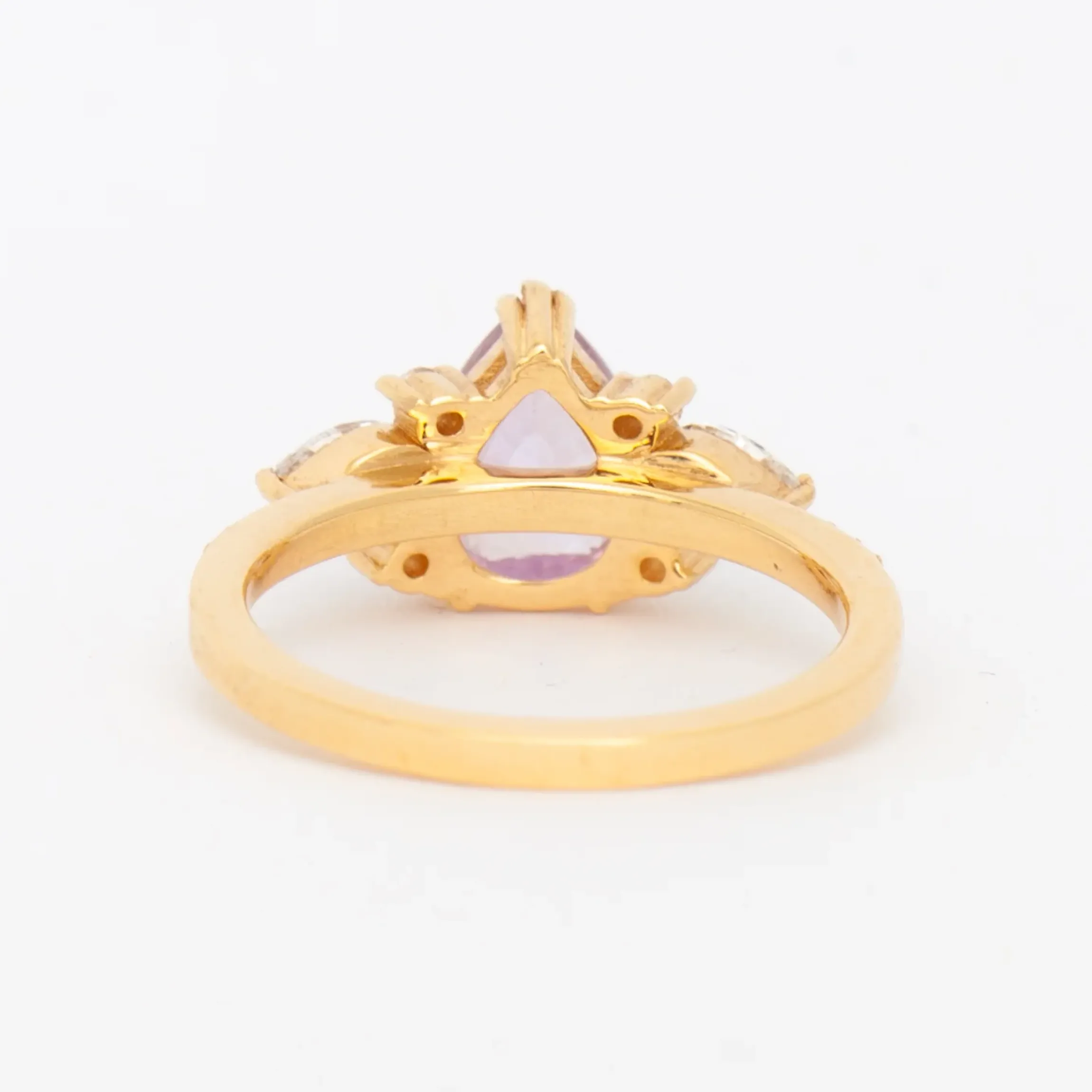 2.07 ct Pink Sapphire Rosalind Ring