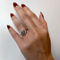 1.50 ct Salt & Pepper Diamond Arielle Ring