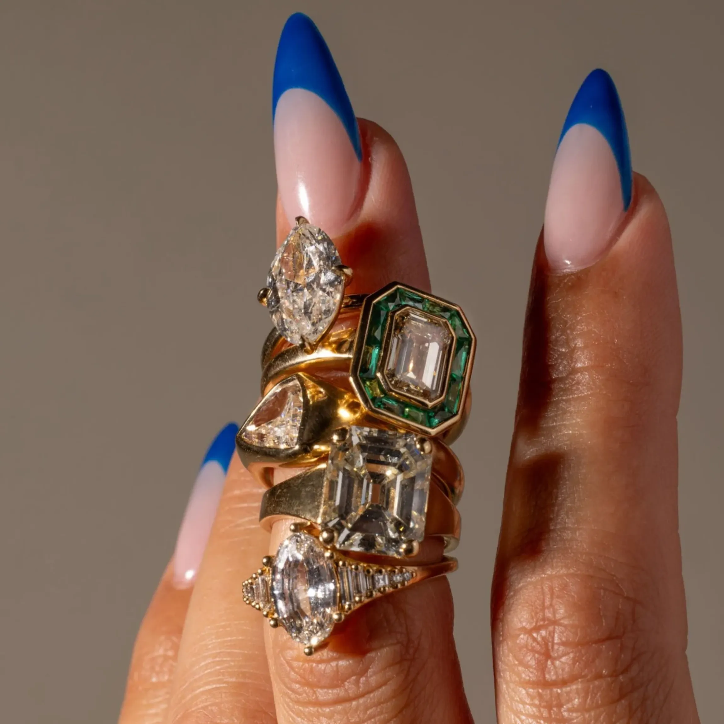 6.00 ct Vintage Emerald-cut Simone Ring