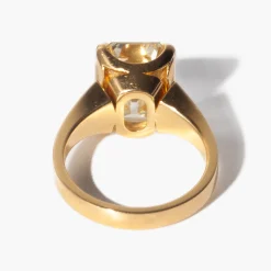 6.00 ct Vintage Emerald-cut Simone Ring