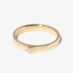 2.5 mm Braga Ring with Diamond