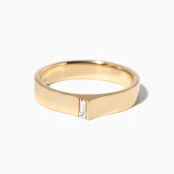 4.0 mm Braga Ring with Diamond