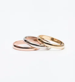 2.5 mm Half Round Stacking Band