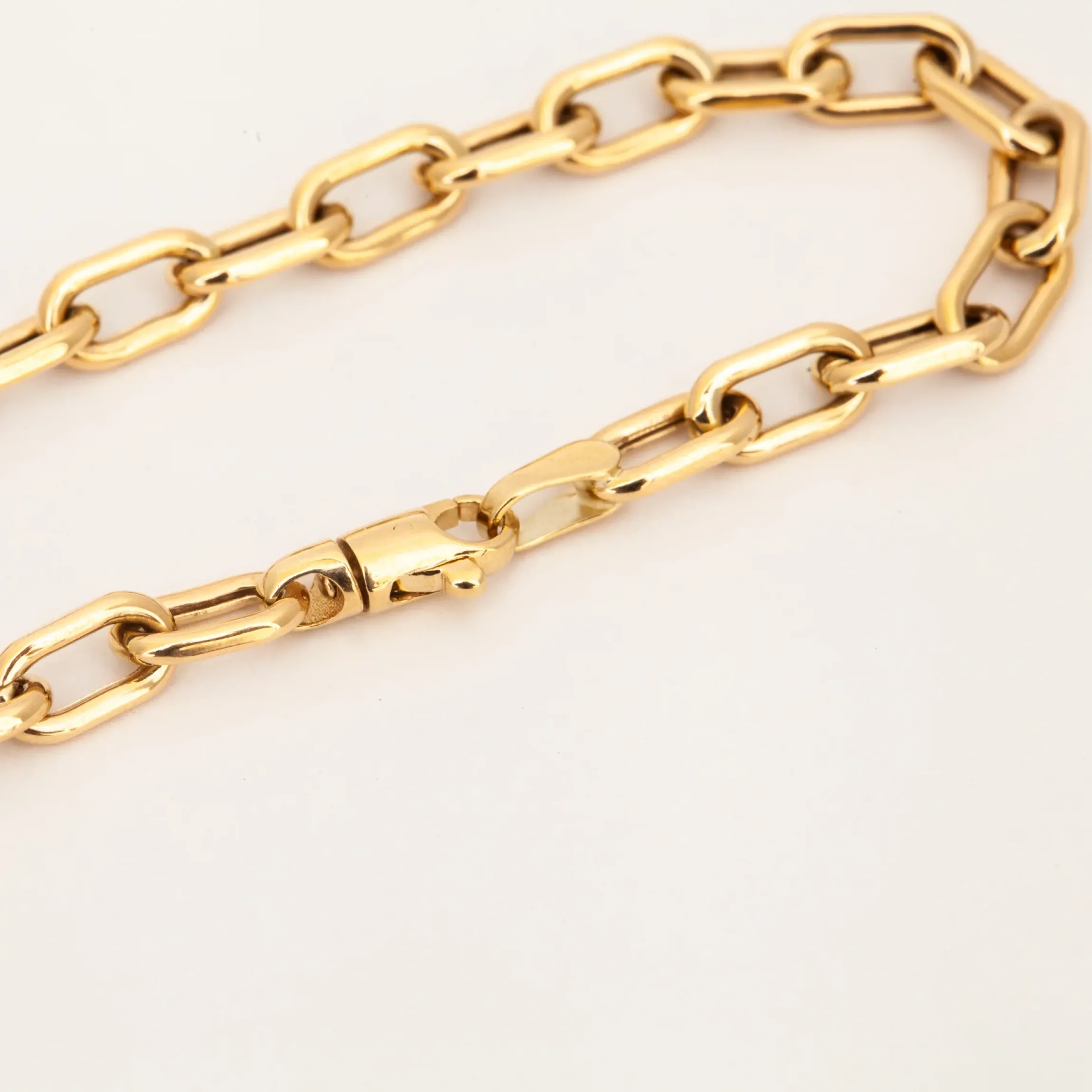 4 mm Italian Chain Link Bracelet