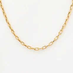 4 mm Italian Chain Link Necklace