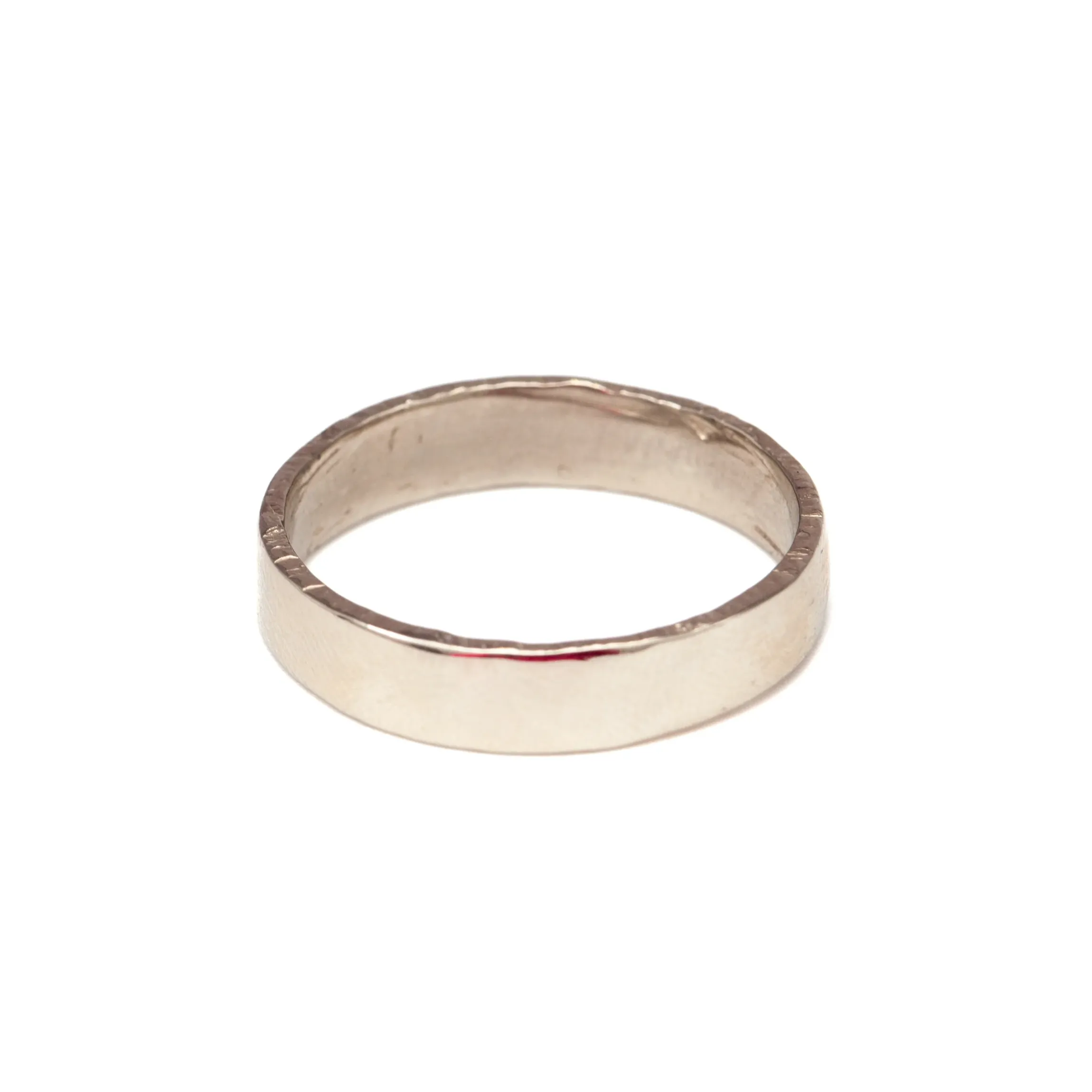 5 mm White Gold Coastline Ring