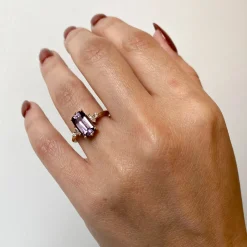 2.12 Purple-Pink Spinel Desi Ring