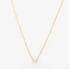 Barely-There Diamond Gold Necklace