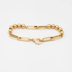 Beaded Paperclip Bracelet