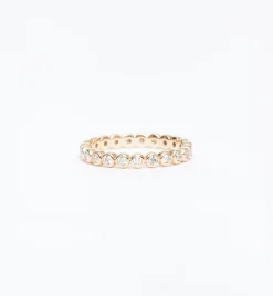 Bezel Set Eternity Band