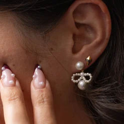 Bow Perle Earrings