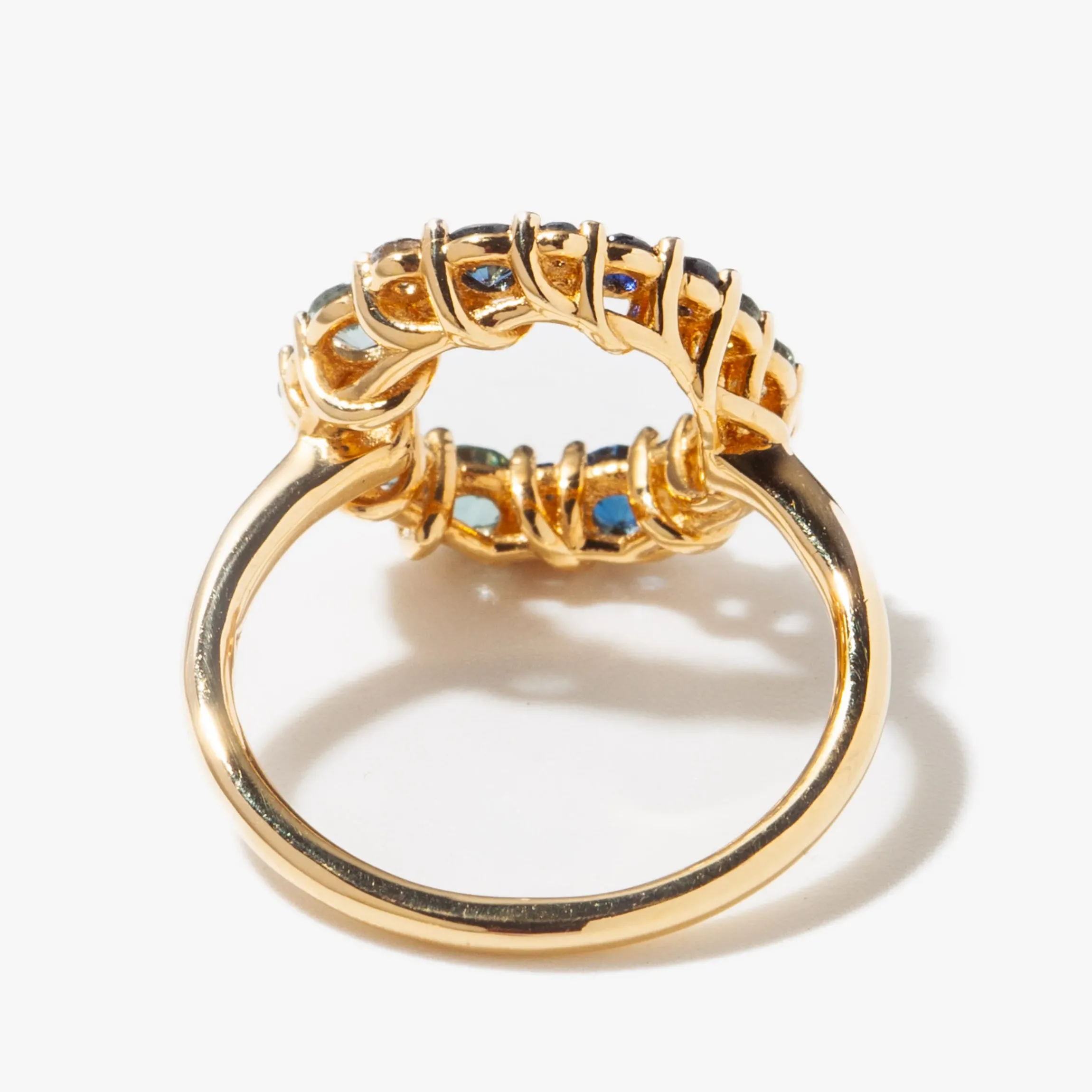 Bubble Multicolor Sapphire Ring