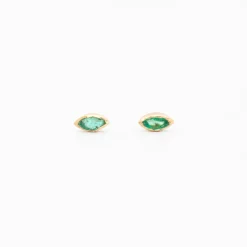 Bud Emerald Earrings