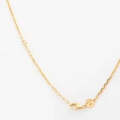 Cannabis Leaf on Pink Opal Signet Necklace