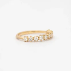 Catherine Half Eternity Band