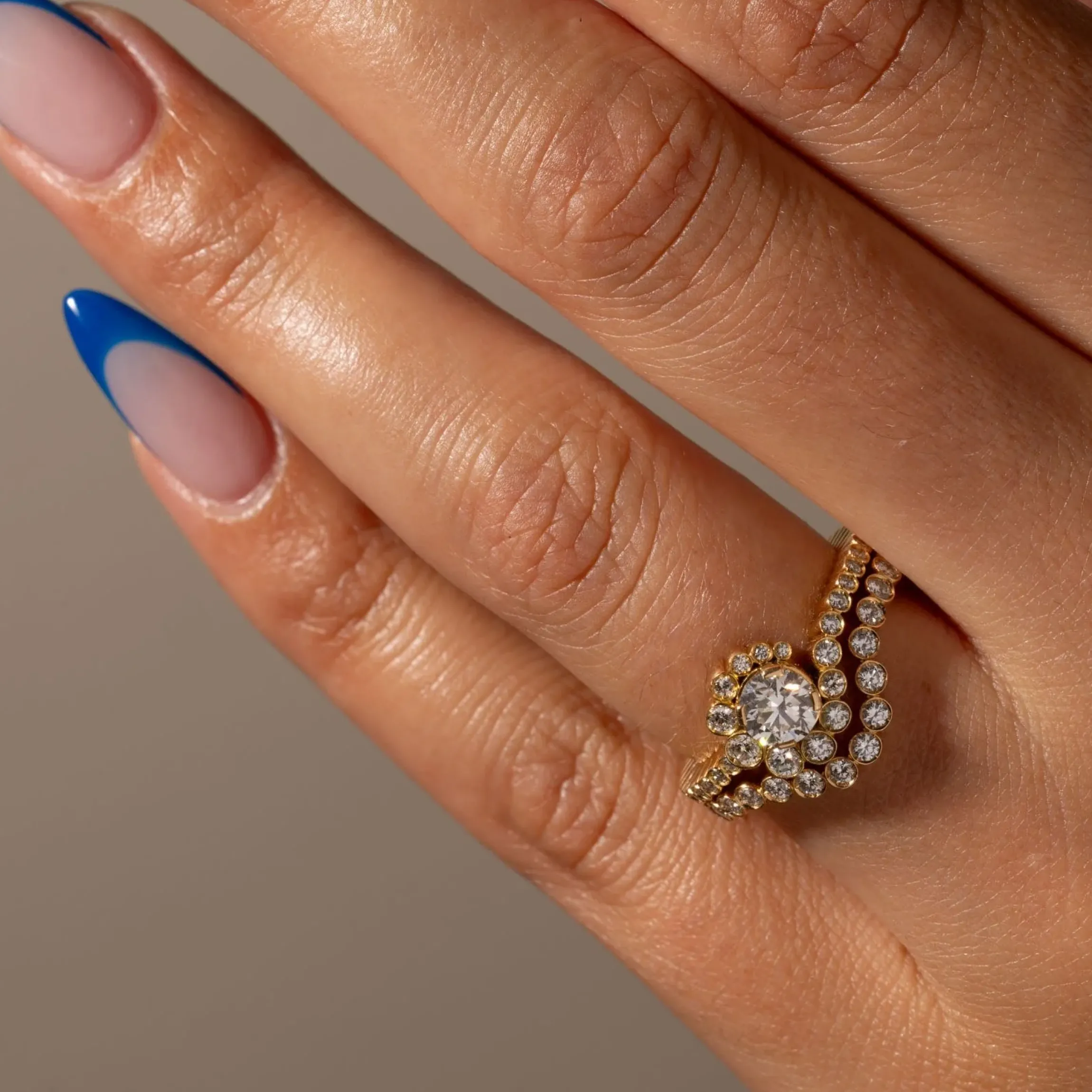 Celestine de Diamant Ring