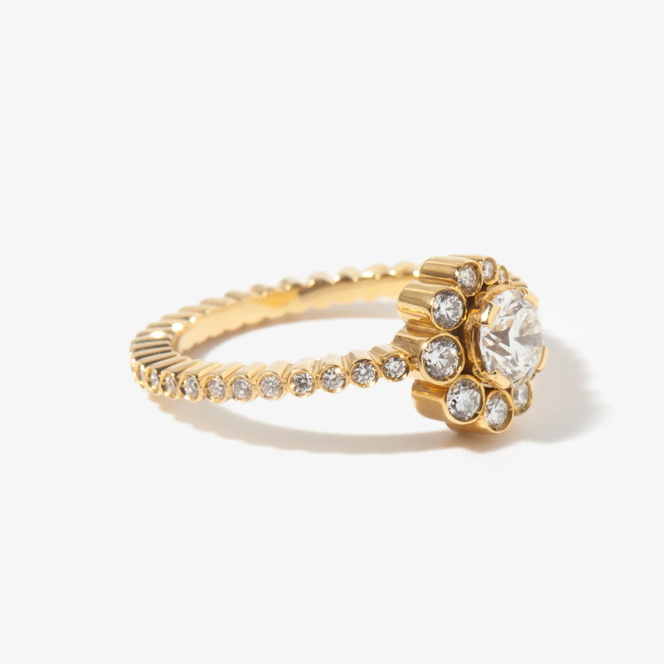Celestine de Diamant Ring