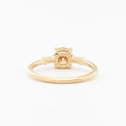 Champagne Diamond Melody Baguette Equilibrium Ring