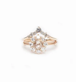 Champagne Diamond Petite Celestine Ring