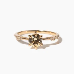 Champagne Sapphire Ilona Ring