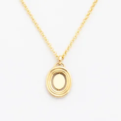 Chrysoprase Gemelli Inlay Pendant