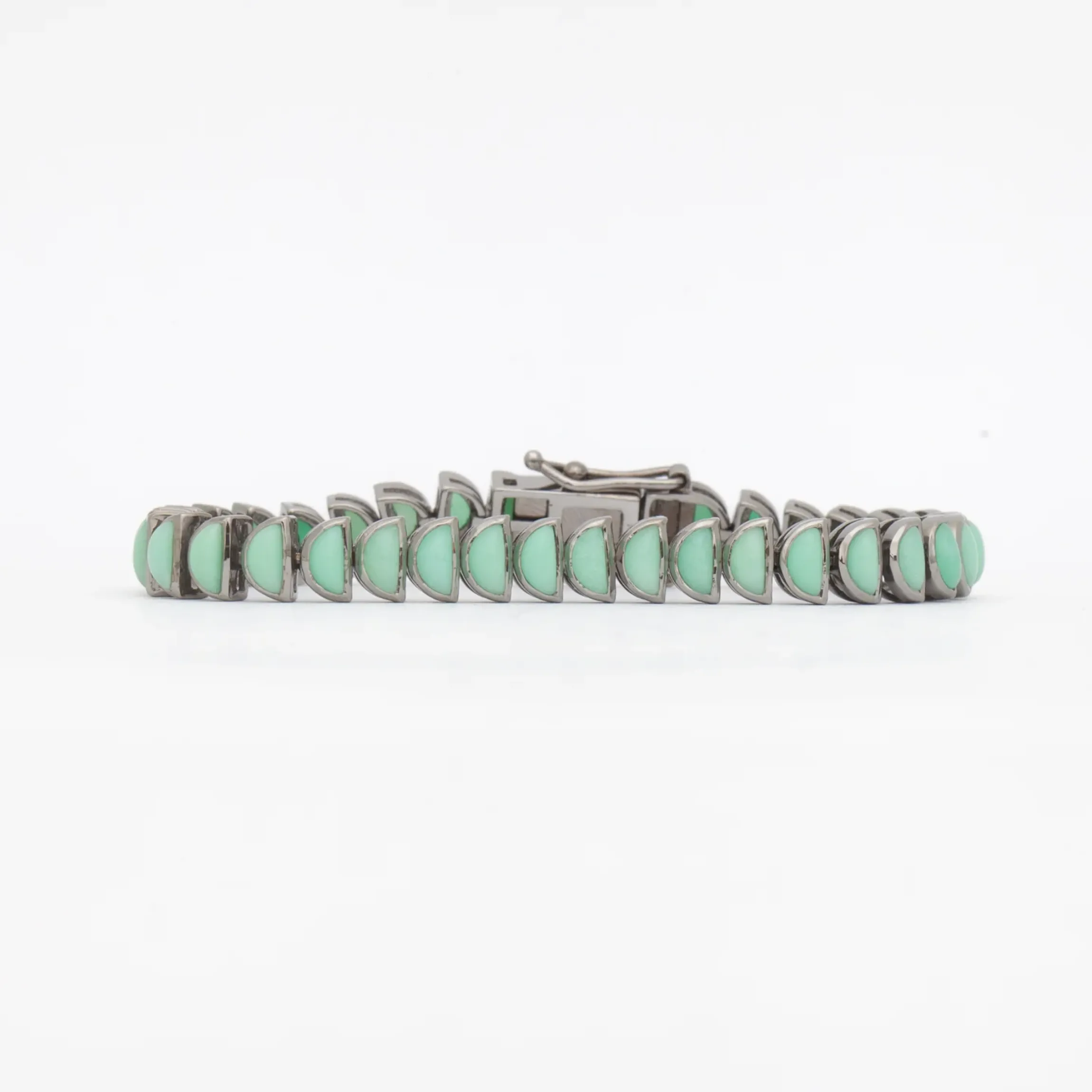 Chrysoprase Small Worm Bracelet