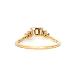 Diamond Baguette Crown Arch Band