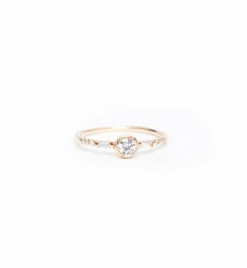 Diamond Baguette Mini Equilibrium Ring